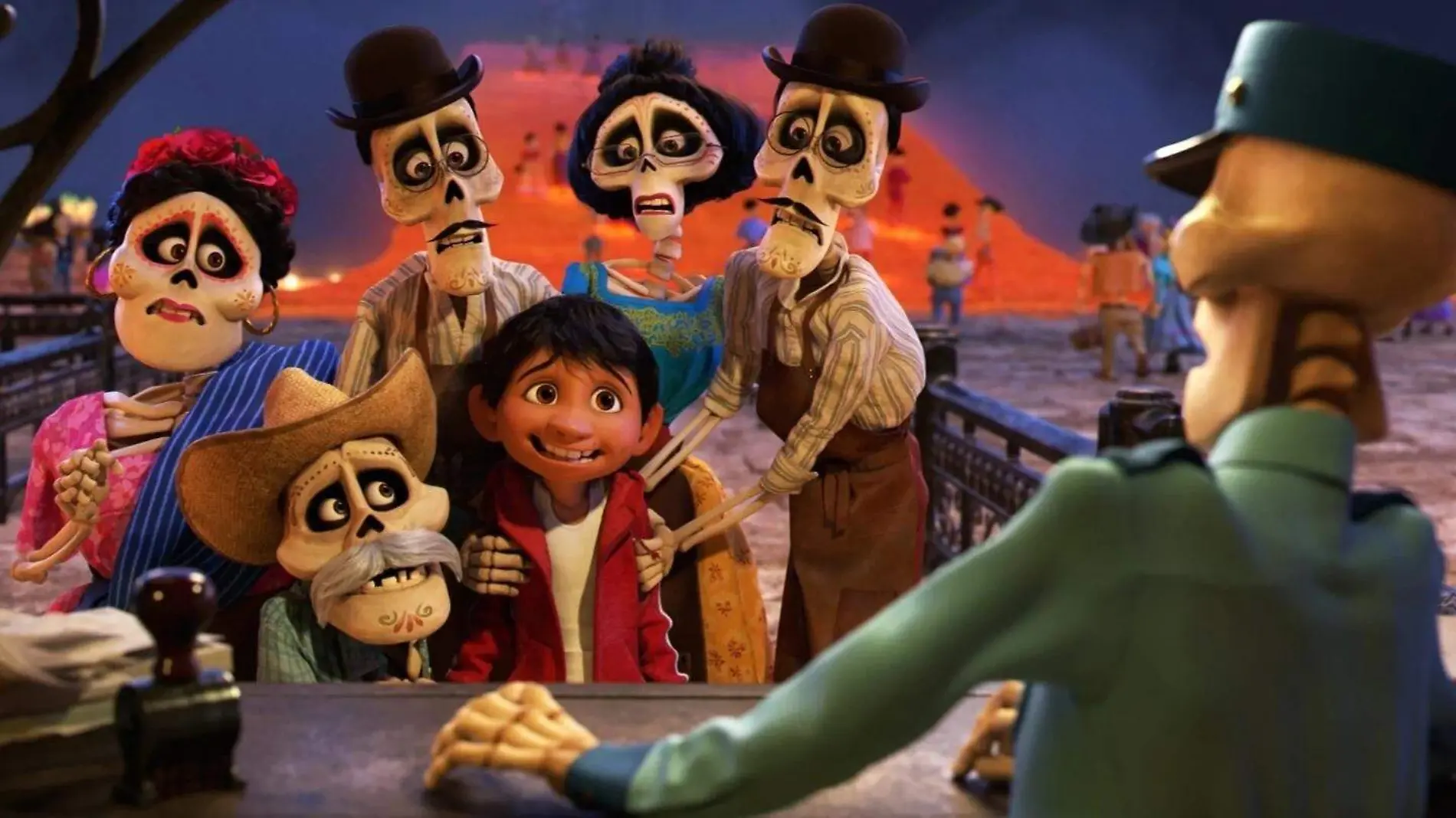 Personajes de la película de Coco, estrenada en octubre de 2017 Cortesía Disney España